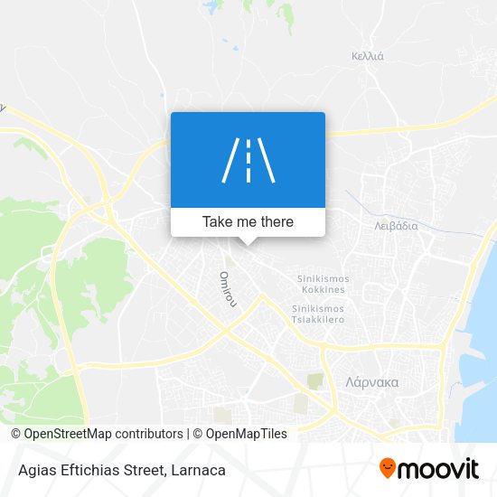 Agias Eftichias Street map