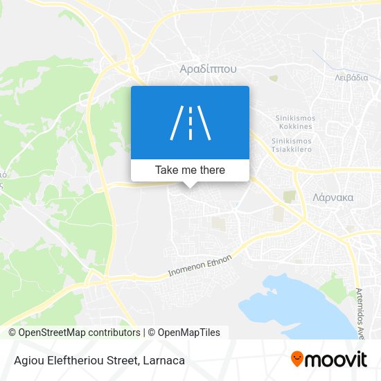 Agiou Eleftheriou Street map
