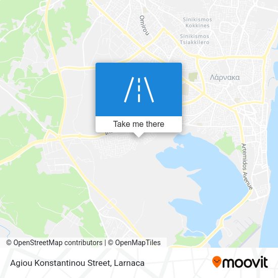 Agiou Konstantinou Street map