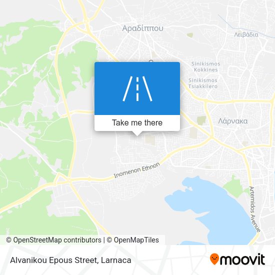 Alvanikou Epous Street map