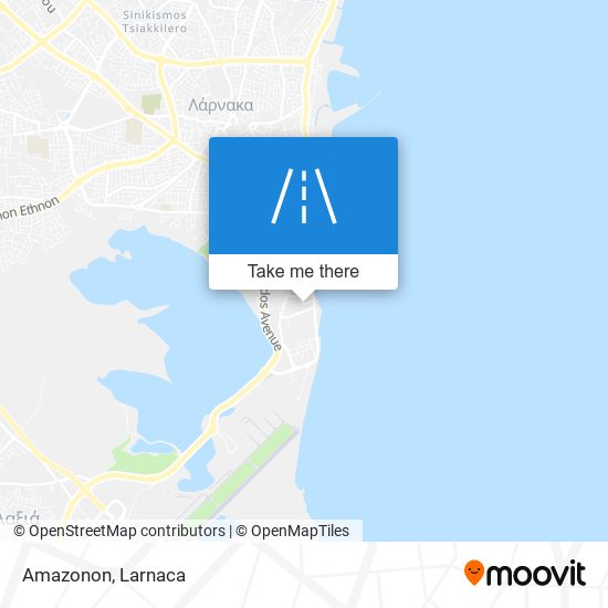 Amazonon map