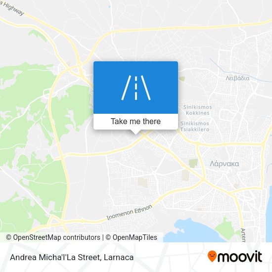 Andrea Micha'I'La Street map