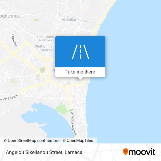 Angelou Sikelianou Street map