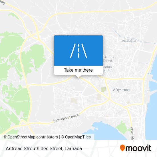 Antreas Strouthides Street map