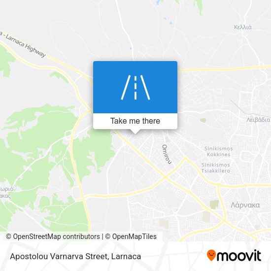 Apostolou Varnarva Street χάρτης