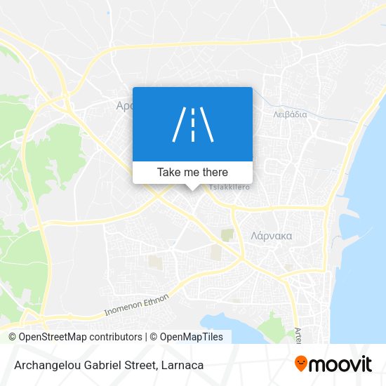 Archangelou Gabriel Street χάρτης