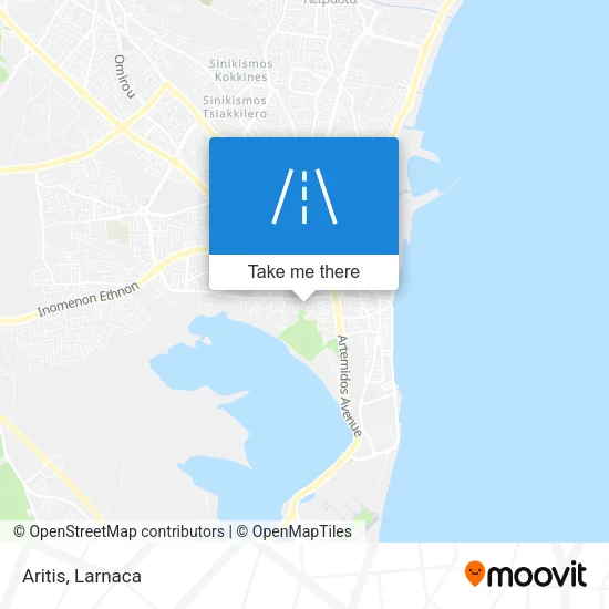 Aritis χάρτης