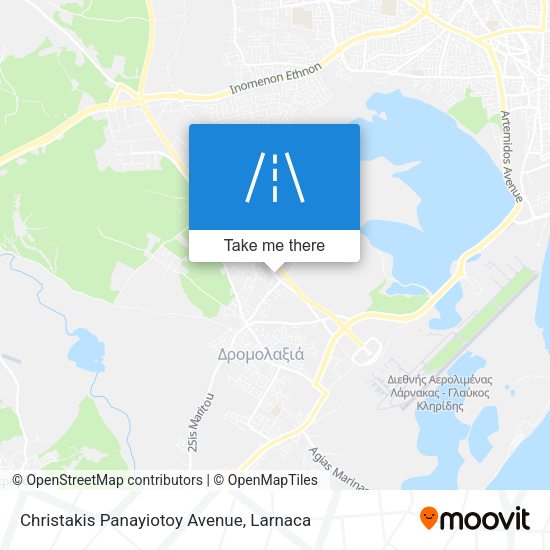 Christakis Panayiotoy Avenue map