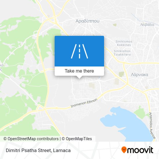 Dimitri Psatha Street map