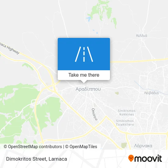 Dimokritos Street χάρτης