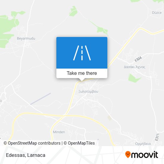 Edessas map