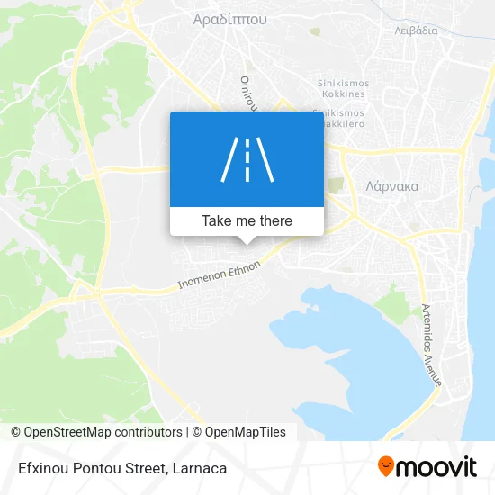 Efxinou Pontou Street χάρτης