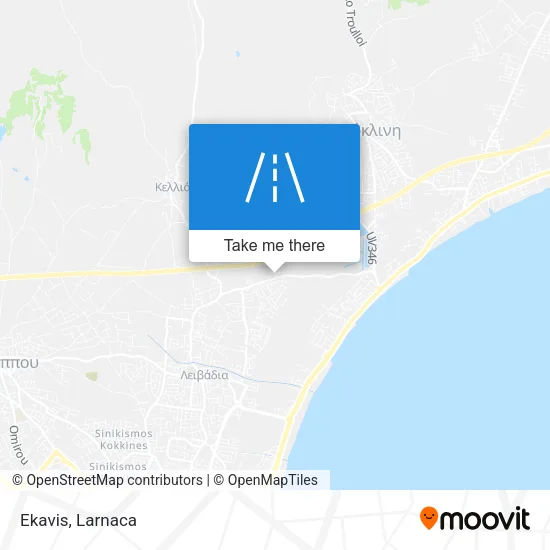 Ekavis map