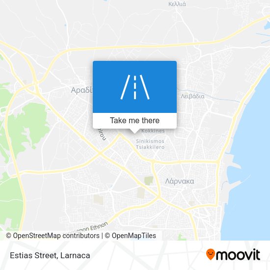Estias Street χάρτης