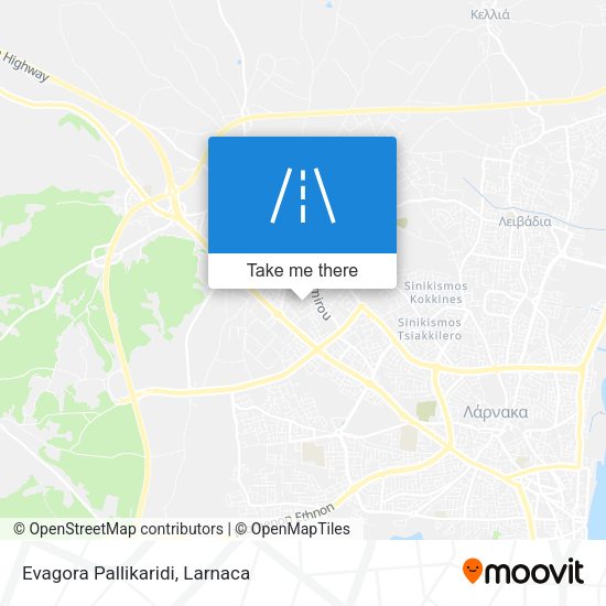 Evagora Pallikaridi χάρτης