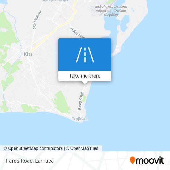 Faros Road χάρτης