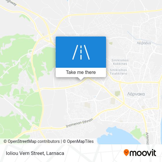 Ioliou Vern Street map