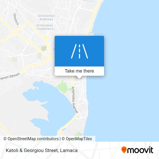 Katoli & Georgiou Street χάρτης