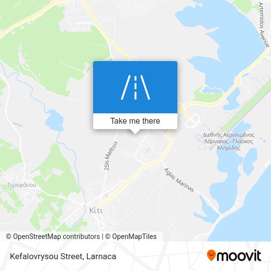 Kefalovrysou Street map