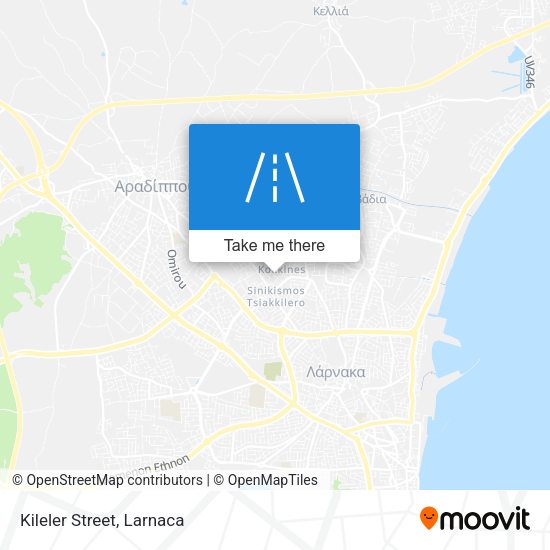 Kileler Street map