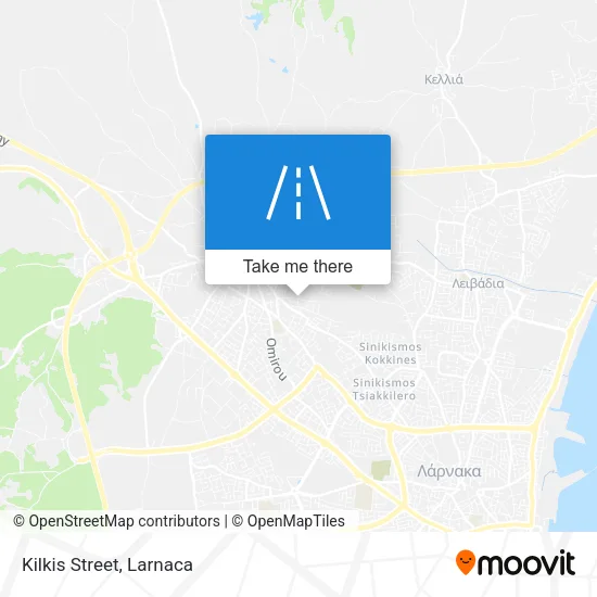 Kilkis Street χάρτης