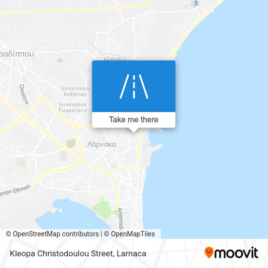 Kleopa Christodoulou Street χάρτης
