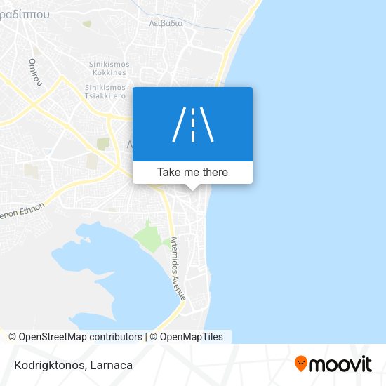 Kodrigktonos map