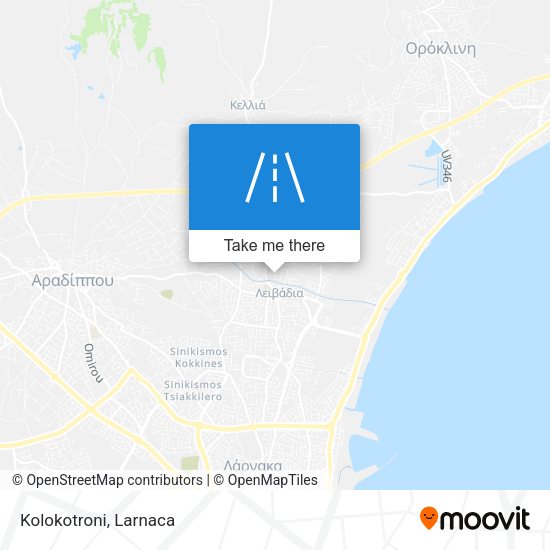 Kolokotroni χάρτης