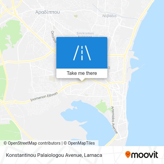 Konstantinou Palaiologou Avenue map