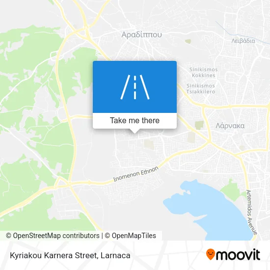 Kyriakou Karnera Street map
