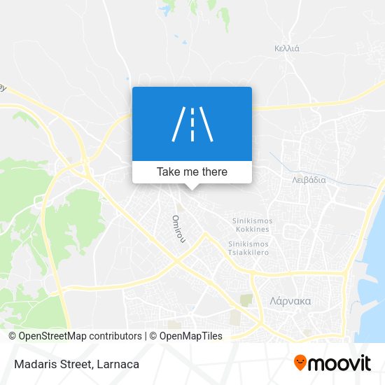 Madaris Street χάρτης