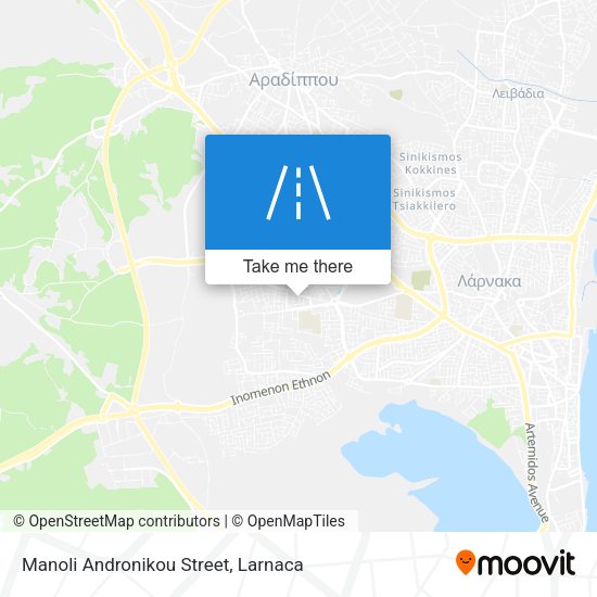 Manoli Andronikou Street map