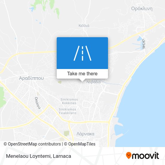 Menelaou Loyntemi χάρτης