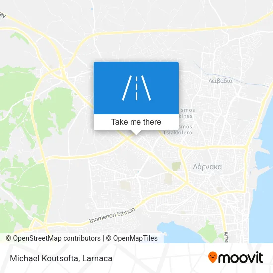 Michael Koutsofta map