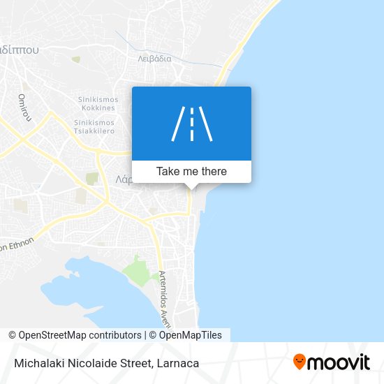 Michalaki Nicolaide Street χάρτης
