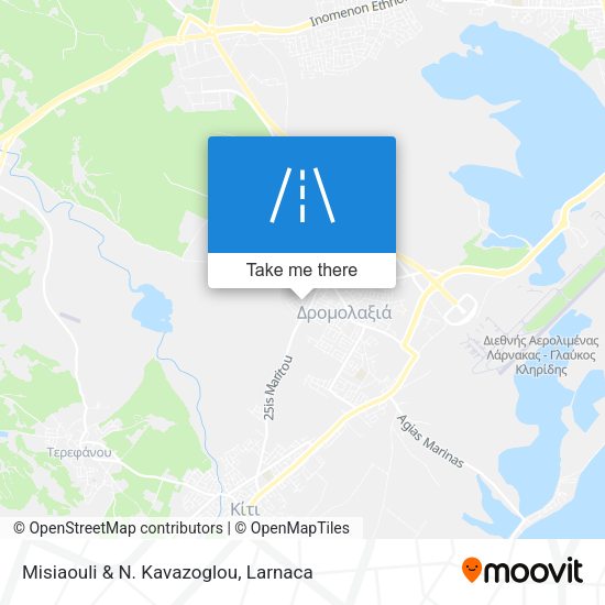 Misiaouli & N. Kavazoglou map
