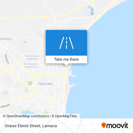 Oraias Elenis Street χάρτης