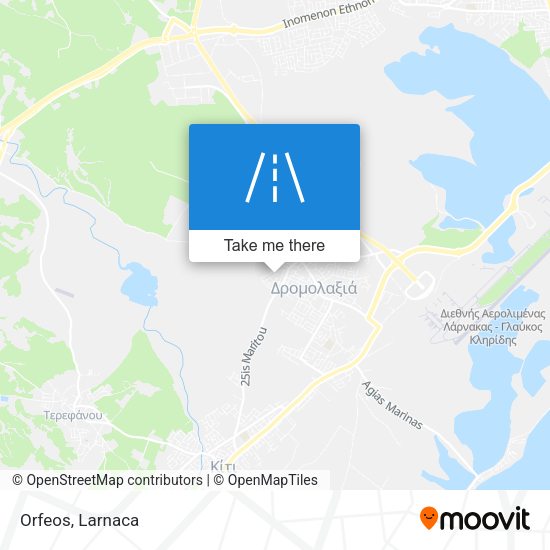 Orfeos map