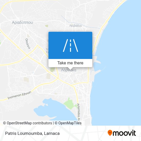 Patris Loumoumba χάρτης