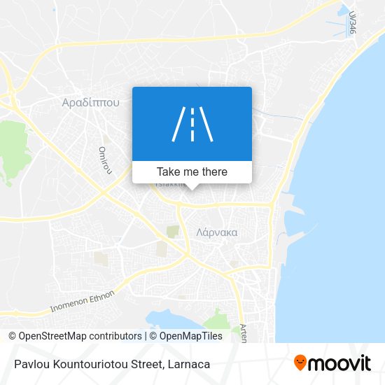 Pavlou Kountouriotou Street χάρτης