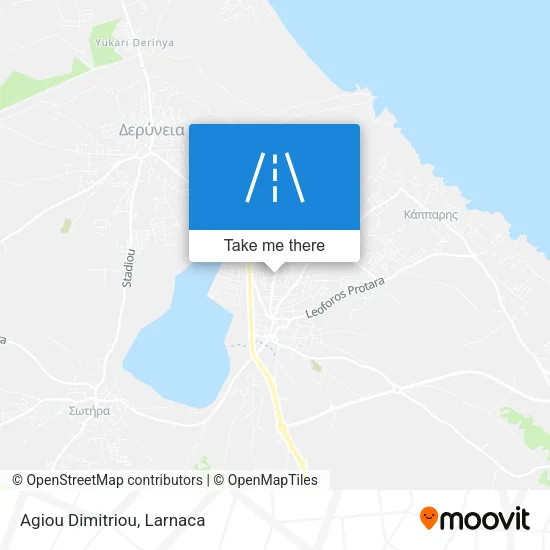 Agiou Dimitriou map