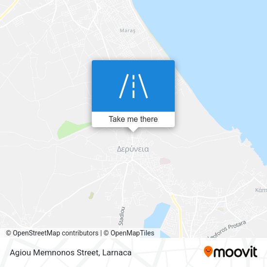 Agiou Memnonos Street map