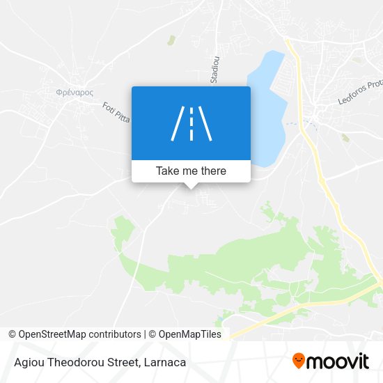 Agiou Theodorou Street map