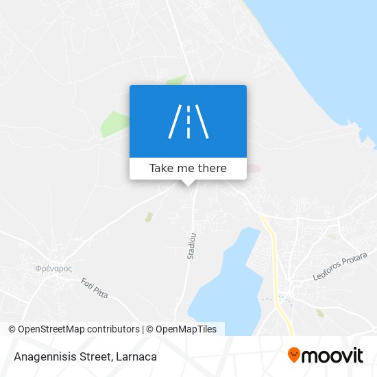 Anagennisis Street χάρτης