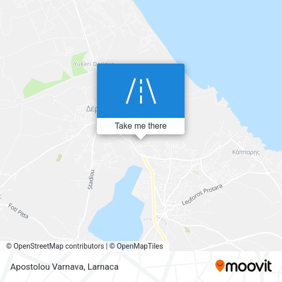 Apostolou Varnava χάρτης