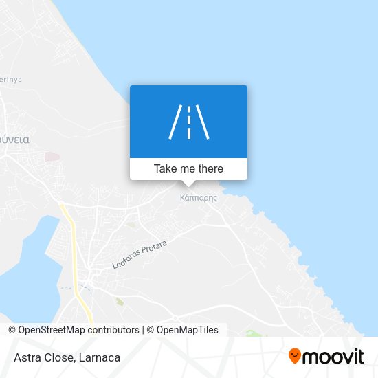 Astra Close χάρτης