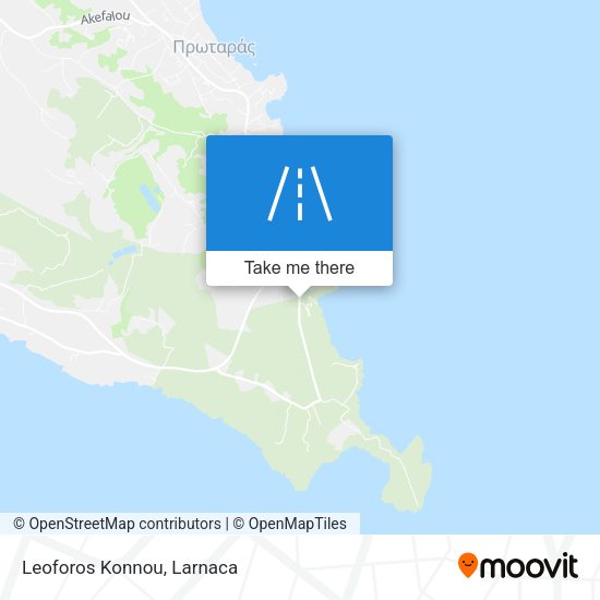Leoforos Konnou χάρτης