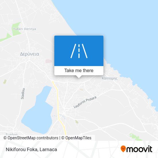 Nikiforou Foka χάρτης