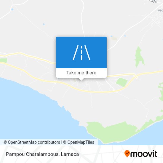Pampou Charalampous χάρτης