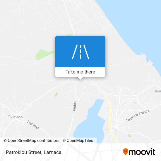 Patroklou Street map